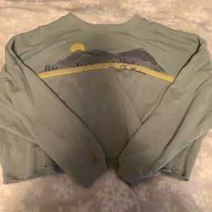 Crop Top Sweatshirt